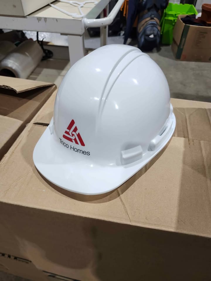 New Dynamic HP241 White Hard Hat - 60 Available