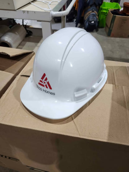 New Dynamic HP241 White Hard Hat - 60 Available