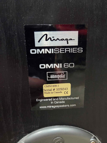 Mirage OMNI 60 Speakers Pair