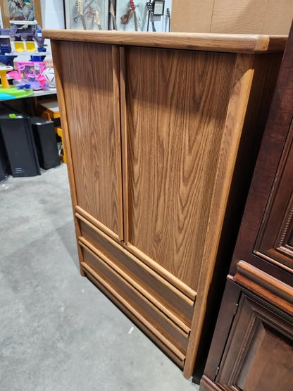 Palliser Oak Effect Armoire with Drawers