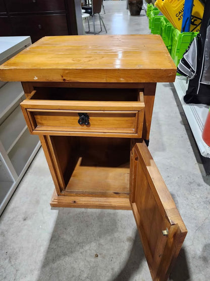 Wood Nightstand