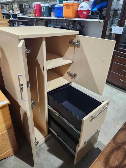 Large Office File Cabinet with Drawers & Storage