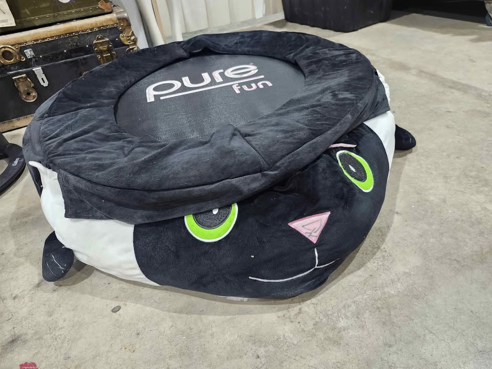 Pure Fun Kids' Jumper Trampoline - Cat Design