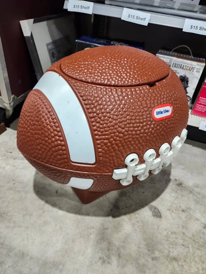 Vintage Little Tikes Football Toy Box -1975