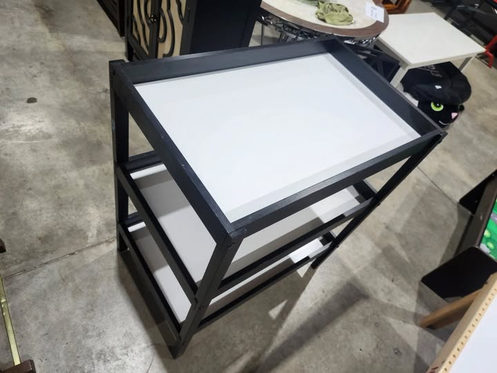 Ikea Black & White 3-Tier Change Table