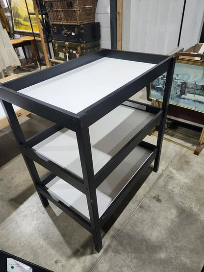 Ikea Black & White 3-Tier Change Table