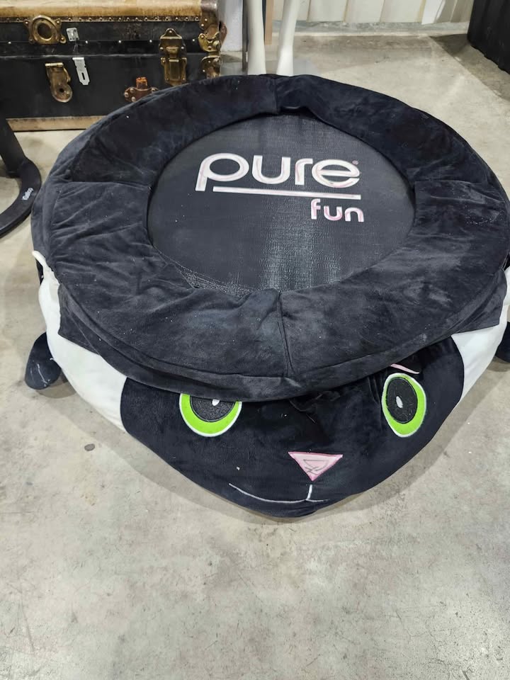 Pure Fun Kids' Jumper Trampoline - Cat Design