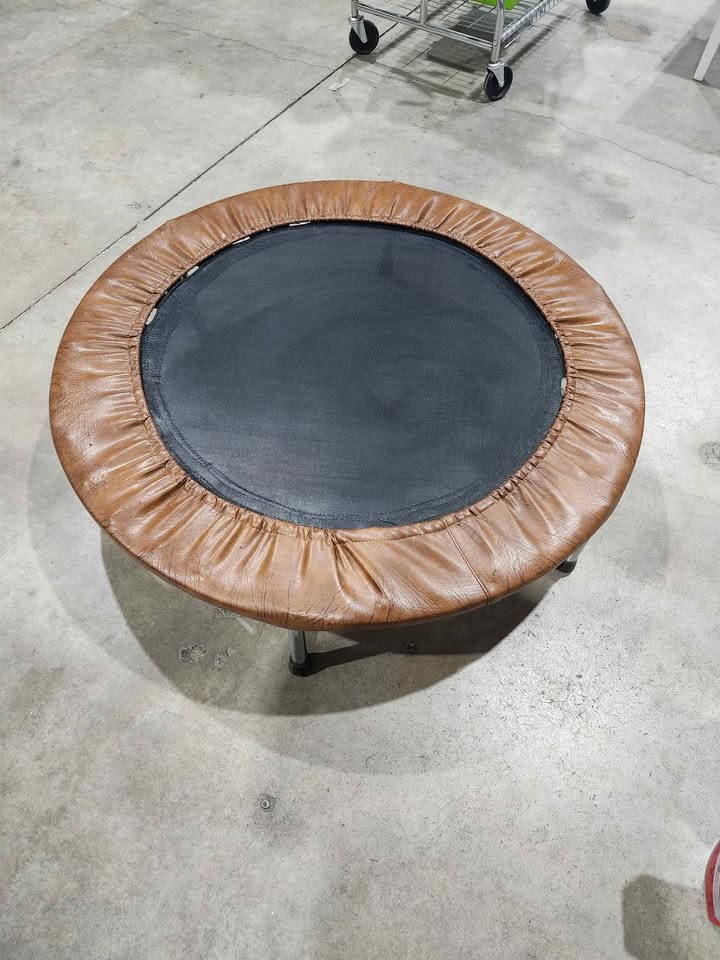 Mini Trampoline - Brown Trim, 40 Inch Diameter