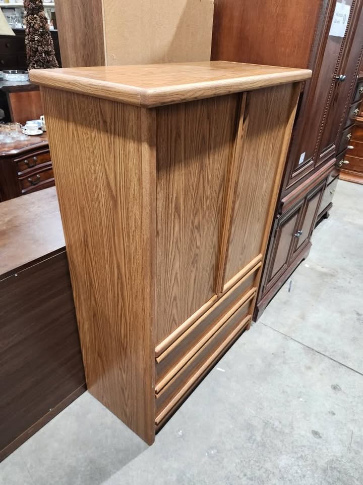 Palliser Oak Effect Armoire with Drawers