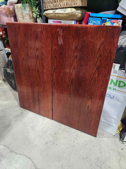 Wooden Cabinet Presentation White Board