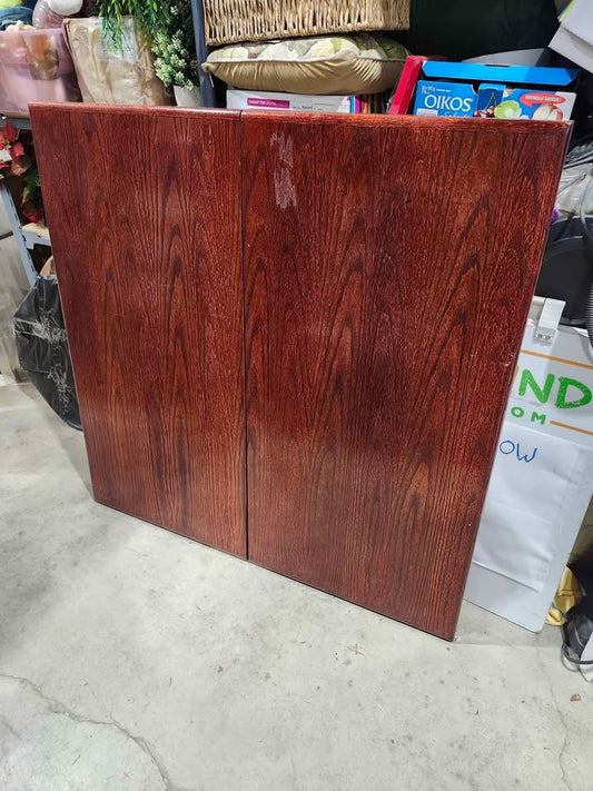 Wooden Cabinet Presentation White Board