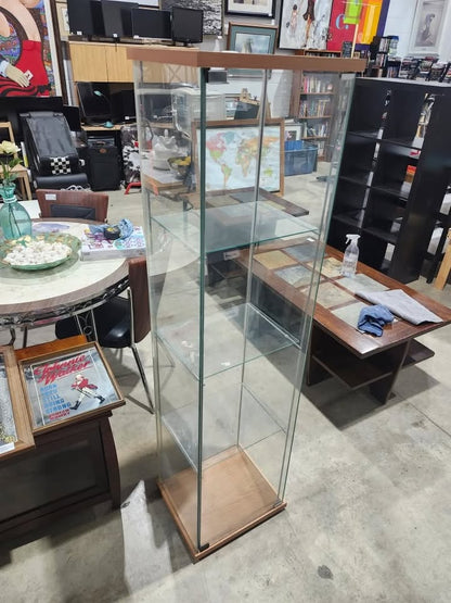 IKEA DETOLF glass-door display cabinet
