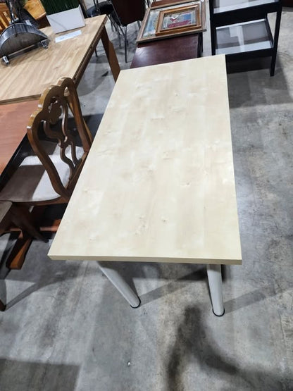 Light Wood Ikea Table/Desk - VIKA AMON