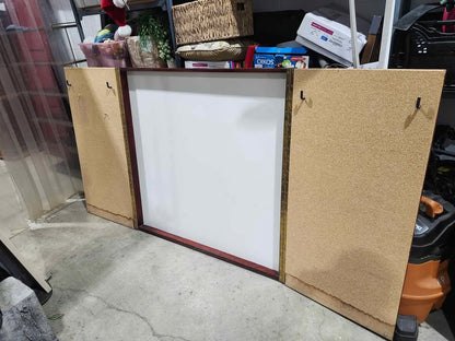 Wooden Cabinet Presentation White Board