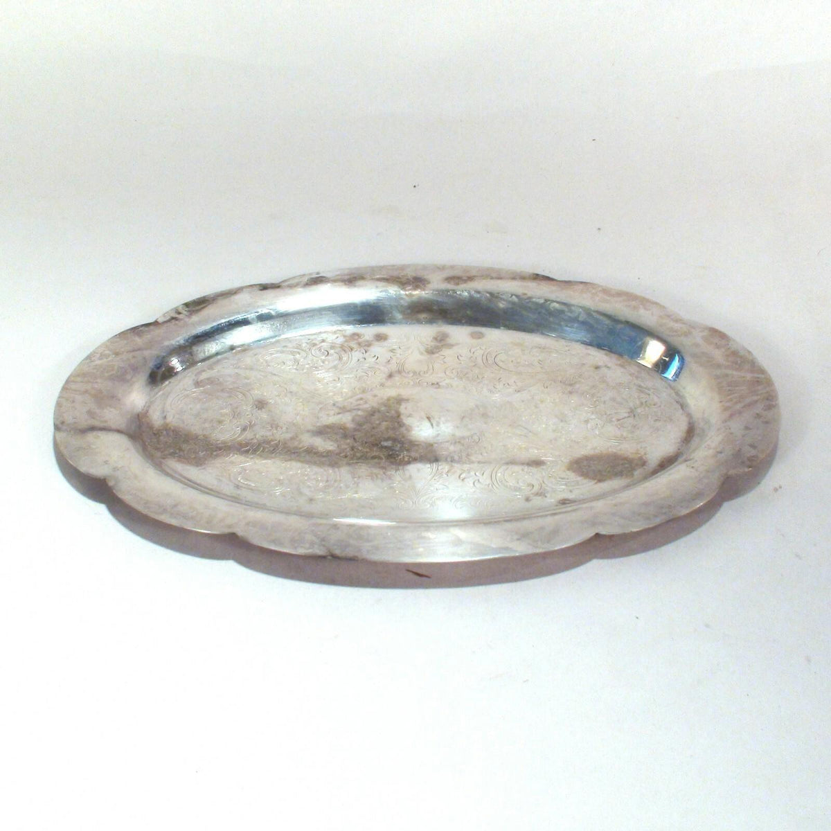 Sliver Plated Cream Sugar Set With Tray. E.P. Copper and Brass. Made In Canada