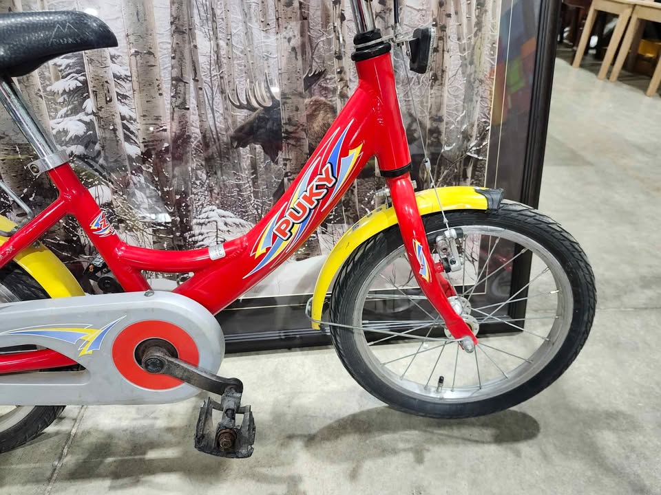 PUKY Red & Yellow Kids Bike