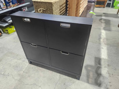 Ikea STÄLL Shoe cabinet with 4 compartments