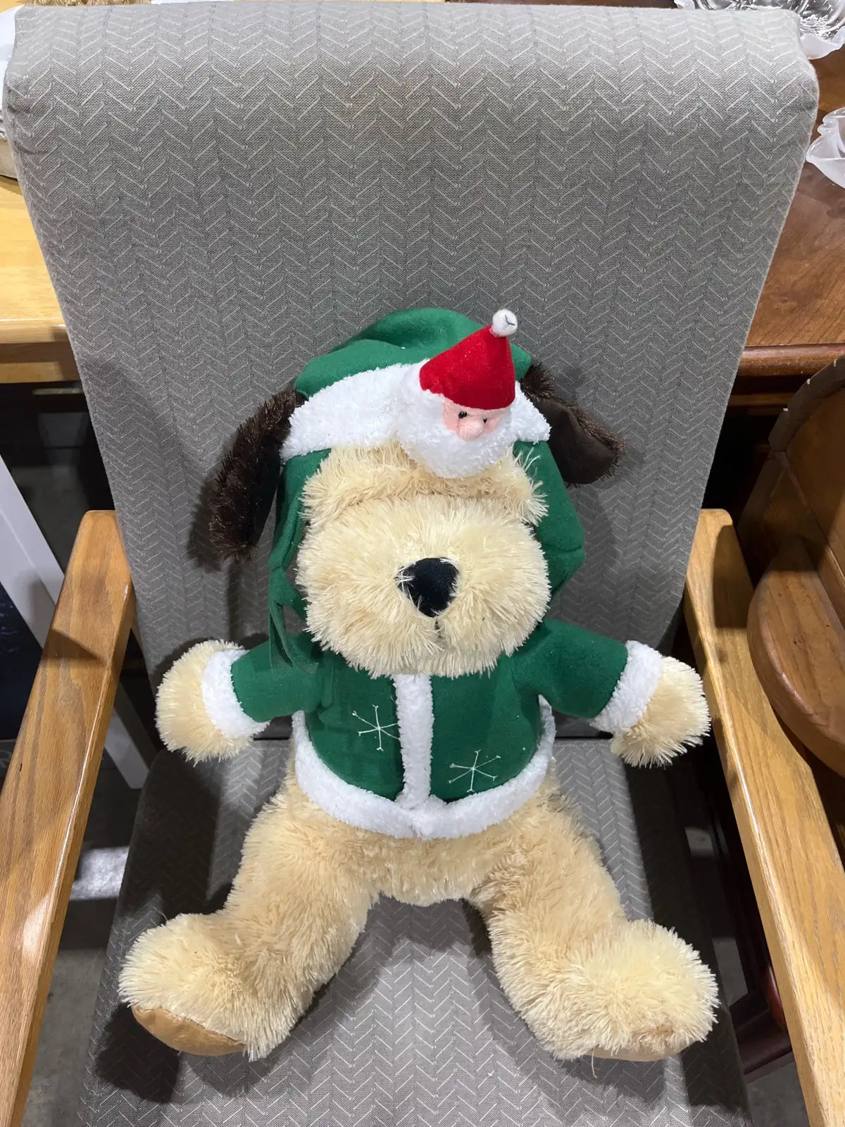 Christmas Dog Plushie