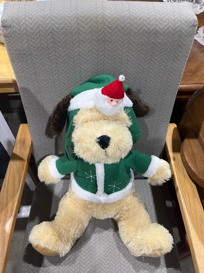 Christmas Dog Plushie