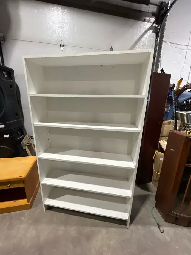 White Bookcase