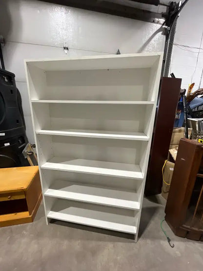 White Bookcase