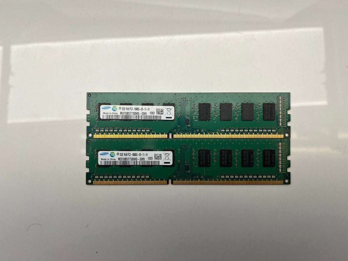 Samsung 4GB (2x2GB) DDR3 1333 RAM Kit M378B5773DH0-CH9