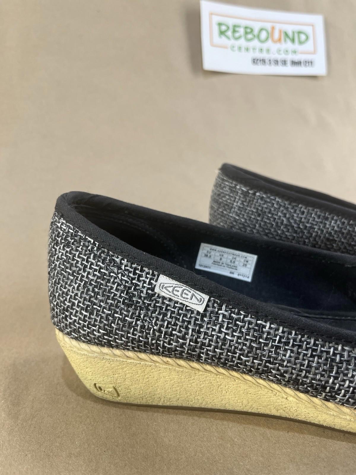 Women’s Keen Cortona Slip-On Peep Toe Wedge Heels (Size 8)