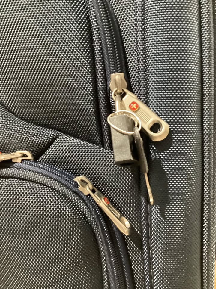 SwissGear Blue Carry-On Suitcase