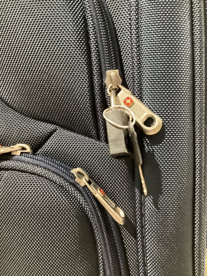 SwissGear Blue Carry-On Suitcase
