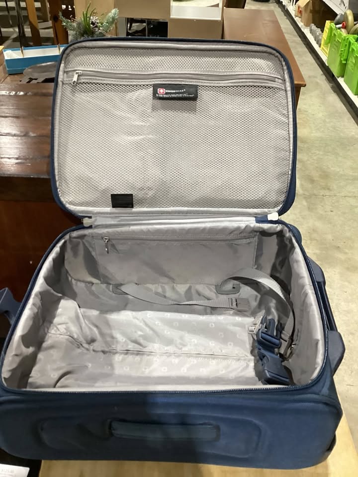 SwissGear Blue Carry-On Suitcase
