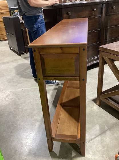 Wooden Console Table with Drawers