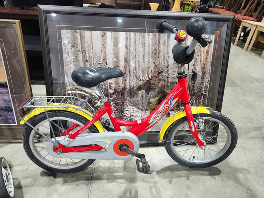 PUKY Red & Yellow Kids Bike