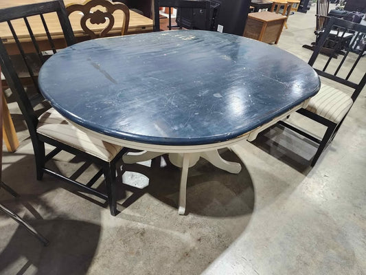 Solid Wooden Dining Table & 4 Chairs - Fixer Upper
