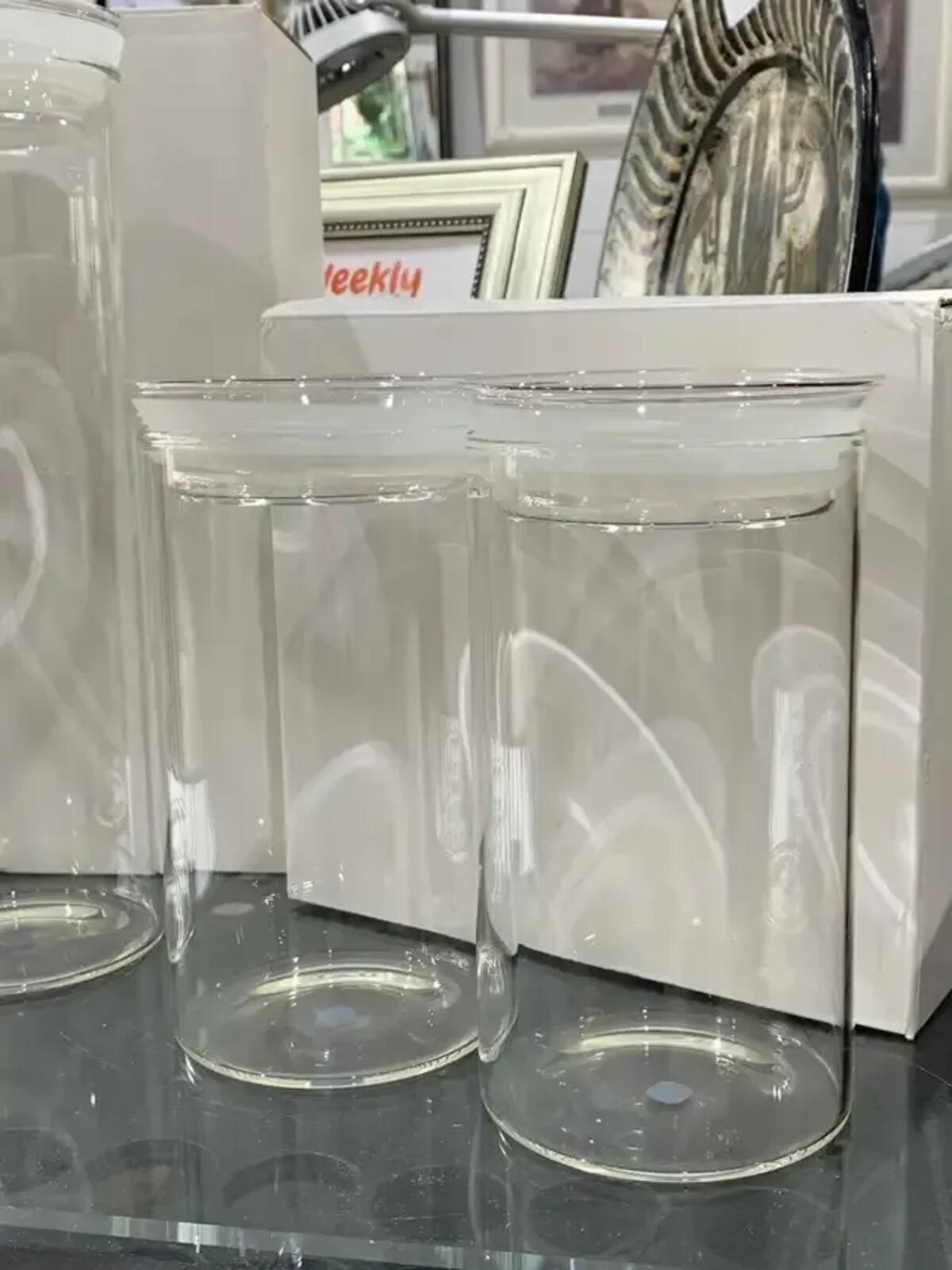 SENS 4 Glass Canisters