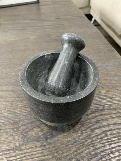 Marble Mortar Pestle