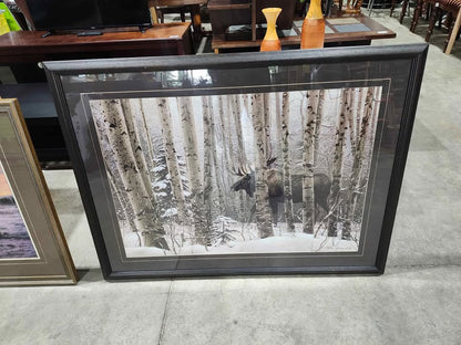 A Walk in the Woods by Stephen Lyman Wildlife Print