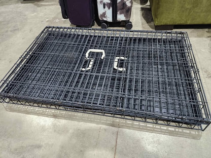 Large Black Wire Dog Crate