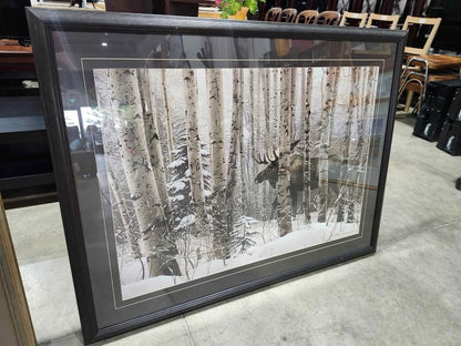 A Walk in the Woods by Stephen Lyman Wildlife Print