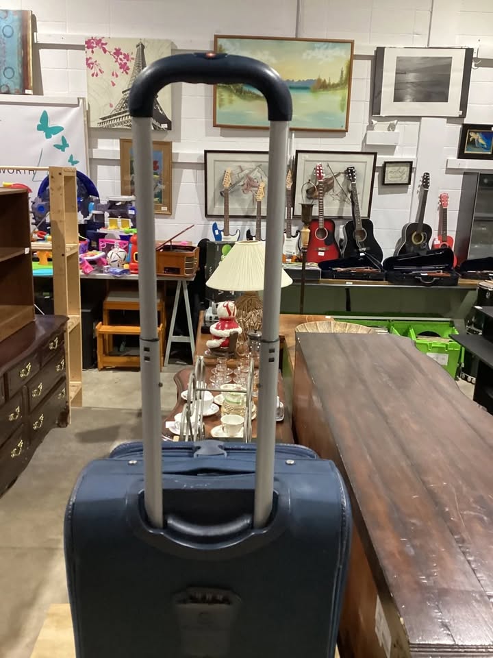 SwissGear Blue Carry-On Suitcase