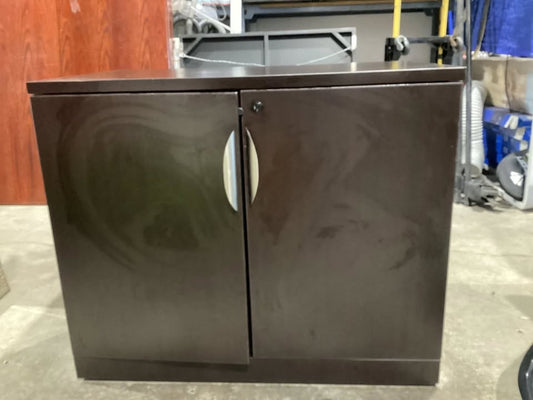 Brown Cabinet with Doors