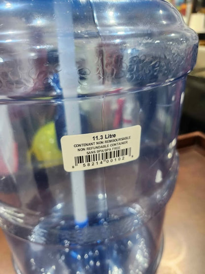 Water Bottle Dispenser Pump - Blue and White