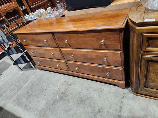 Wooden 6-Drawer Dresser