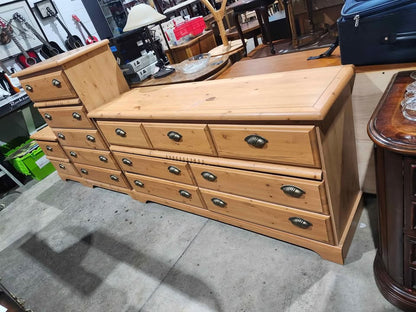 Wooden Bedroom Set - Dresser, Chest, Nightstand