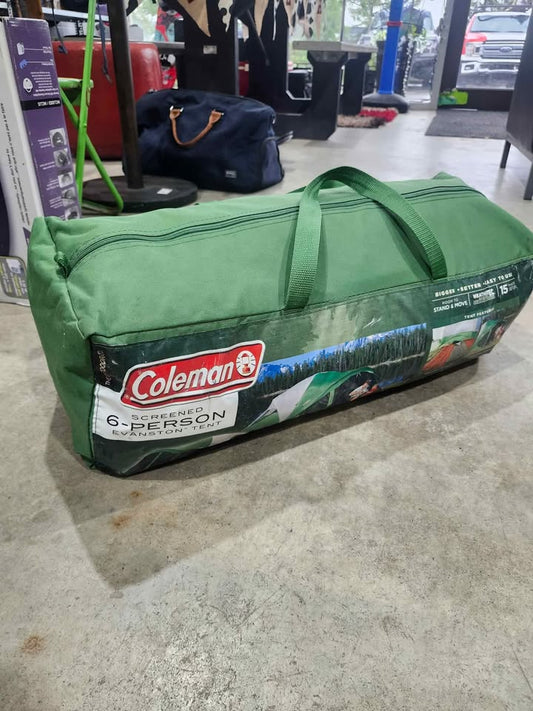 Coleman Screened 6-Person Evanston Tent