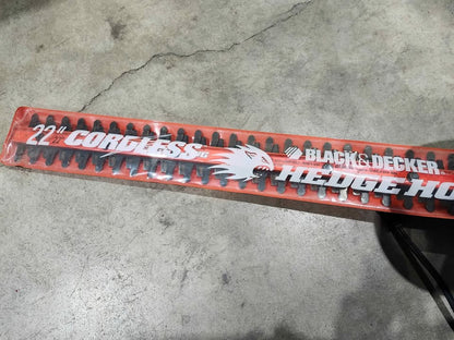 Black & Decker Hedge Hog 22" Cordless Hedge Trimmer