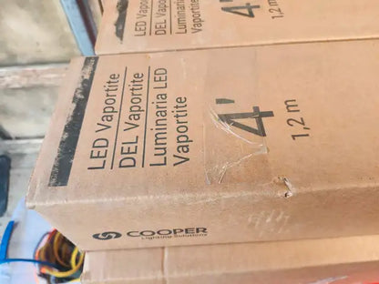 New! Cooper LED Vaporite Metalux Lights - 10 Available