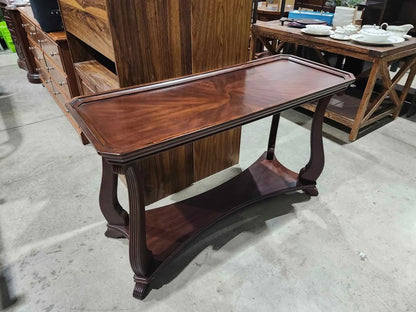 Mahogany Console Table