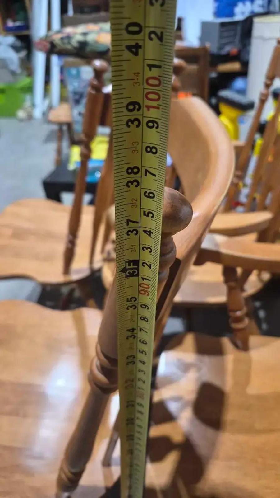 Wooden Dining Chairs - 6 available.