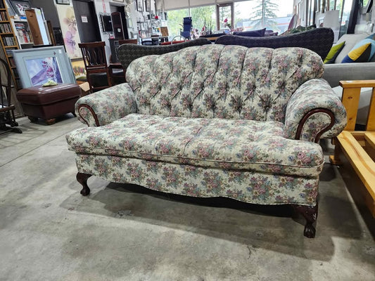 Vintage Floral Loveseat
