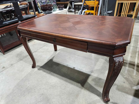 Antique Style Brown Wooden Desk